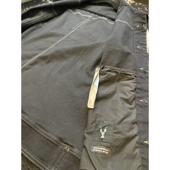 Rick Owens DRKSHDW sleeveless denim jacket